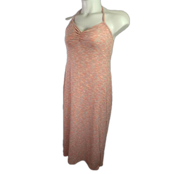 Volcom Race 2 Space Fitted Midi Length Halter Dress Size L NWOT SKU0154 - Picture 4 of 11